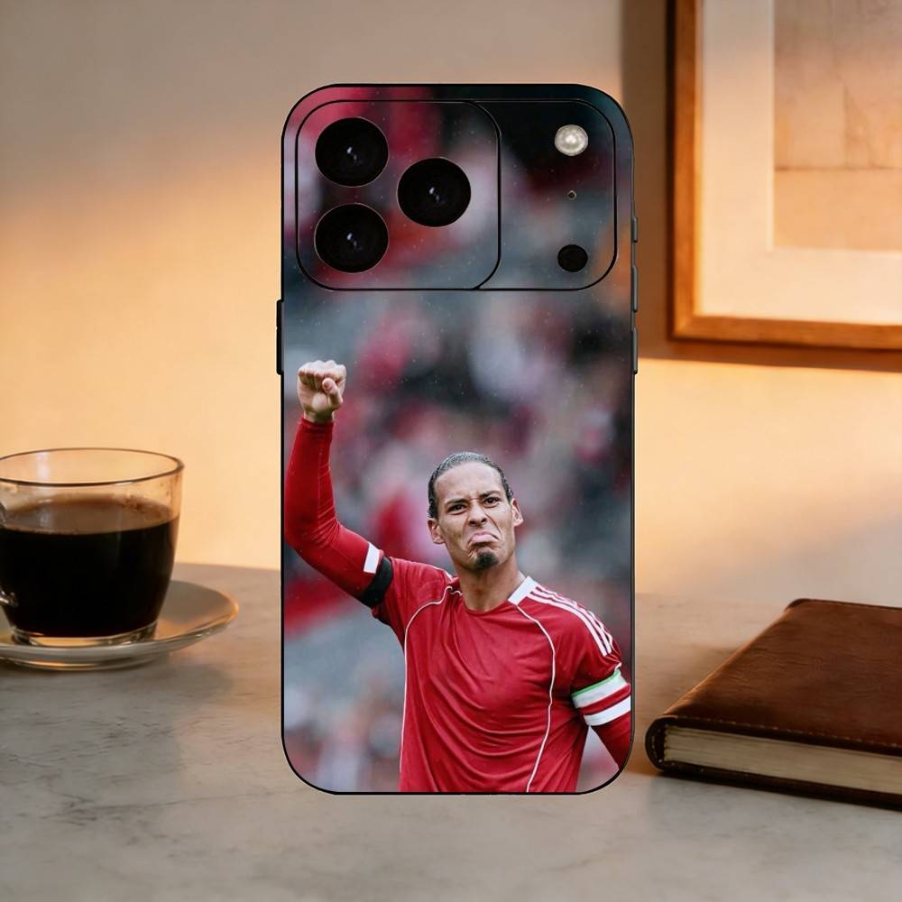 V-Virgil van D-Dijk FOOTBALL 4  Phone Case Silicone Soft For IPhone 17 16 15 14 13 12 11 X XR Plus Pro Max Plus
