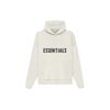 Fear of God Essentials Bluza z kapturem z dzianiny z logo SS21 'Buttercream' Męska FOG-SS21-636