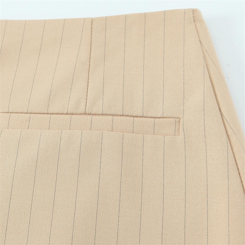 2025 Spring/Summer Women's Camisole & High-Waisted Striped Skirt Set