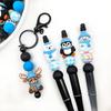 25/40PCS Winter Christmas series silicone bead set, perfect for DIY handmade crafts such as keychains, necklaces, bracelets, etc