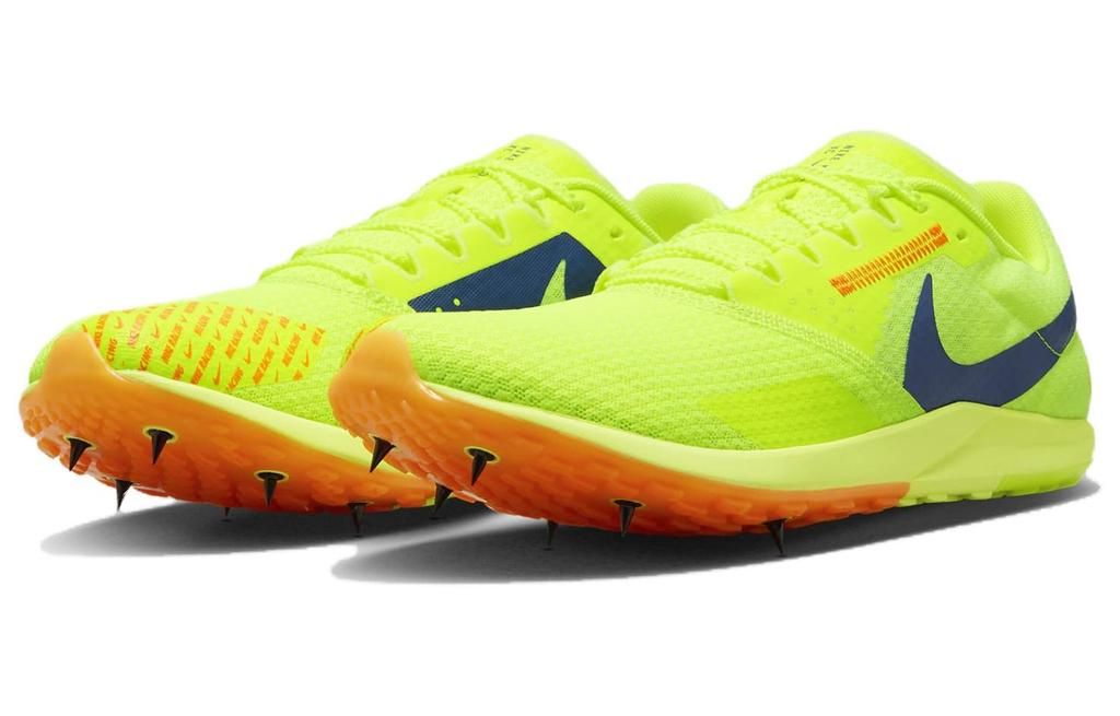 Nike Zoom Rival XC 6 Sports Cushioning, Wear Resistant Low Top Running Shoes Unisex Green DX7999-701