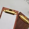 Universal Receipt Holders Multifunctional Wooden Menu Holder Memo Menu Clip  Office Supplies