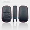 Leather Car Key Case Remote Key Cover For Kia Rio Sorento Optima Forte Niro Soul Sedona Sportage Ceed K3 Cerato Seltos Accessory