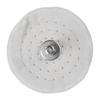 Accessories Polishing Wheels Cotton Cloth White With Connecting Rod 1 Set