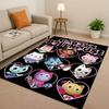 Tappeto Kawaii Casa delle Bambole di Gabby Cartone Animato Ragazza Soggiorno Area Antiscivolo Tappeto Morbido per Camera da Letto Sala Giochi e Divano, Zerbino Decorazione Casa