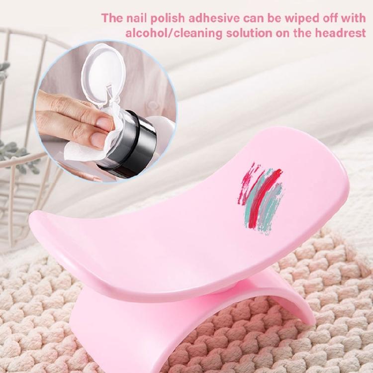 Manicure Nail Rest U-Shape Nail Arm Rest Nail Hand Rest ABS Nail Wrist Rest Manicure Arm Rest Stand