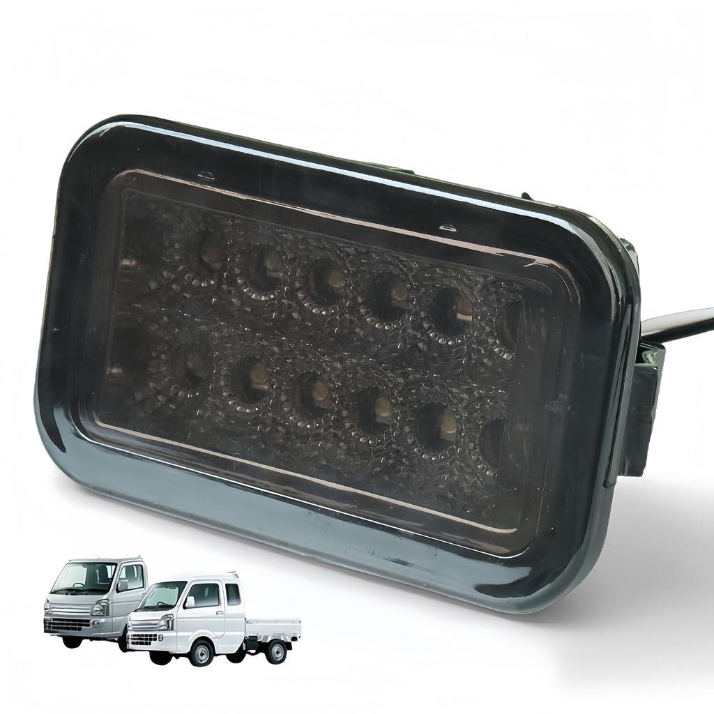 KICARYAJP LED Back Lamp, Super Carry Truck, DA16T, DA63T, DG63T, DR16T, T16, Light Tiger, High Brightness, 12 LEDs, Smoke Lens