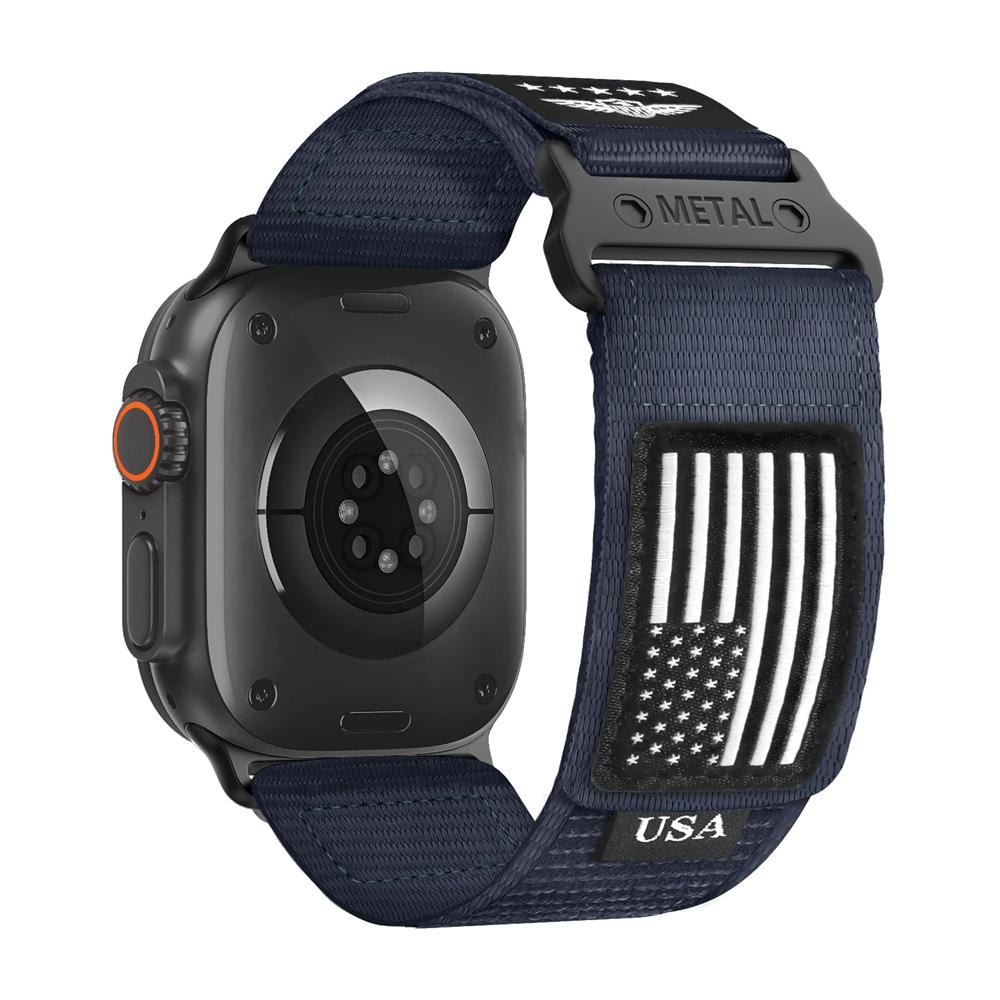 StrapS for Apple Watch Ultra 2 Band 49mm 46mm 42mm 45mm 44mm Nylon Alpine Sport bracelet Correa iWatch Series 10 9 7 6 5 4 8 SE