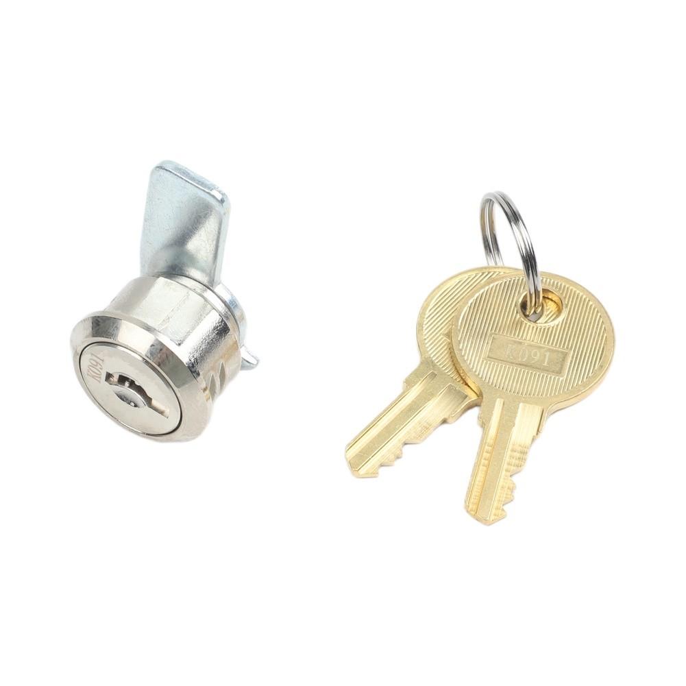 Cash Register Mailbox Lock- Drawer Lock- With 2 Keys Cabinet Lock- For Office Desk Letter Box Cam Locks