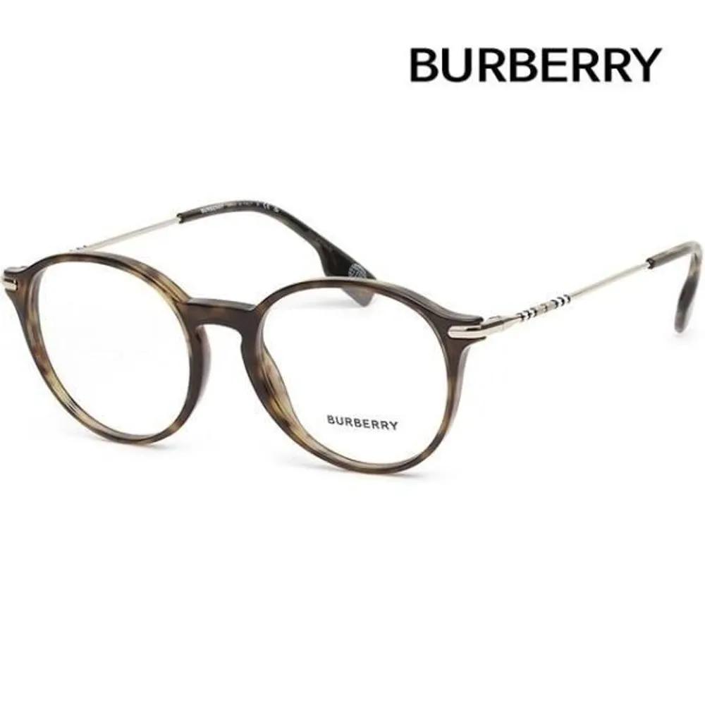 

[Burberry] Eyeglass Frames BE2365 3002 Round Havana Lightweight Horn-rimmed Fashion ALISSON