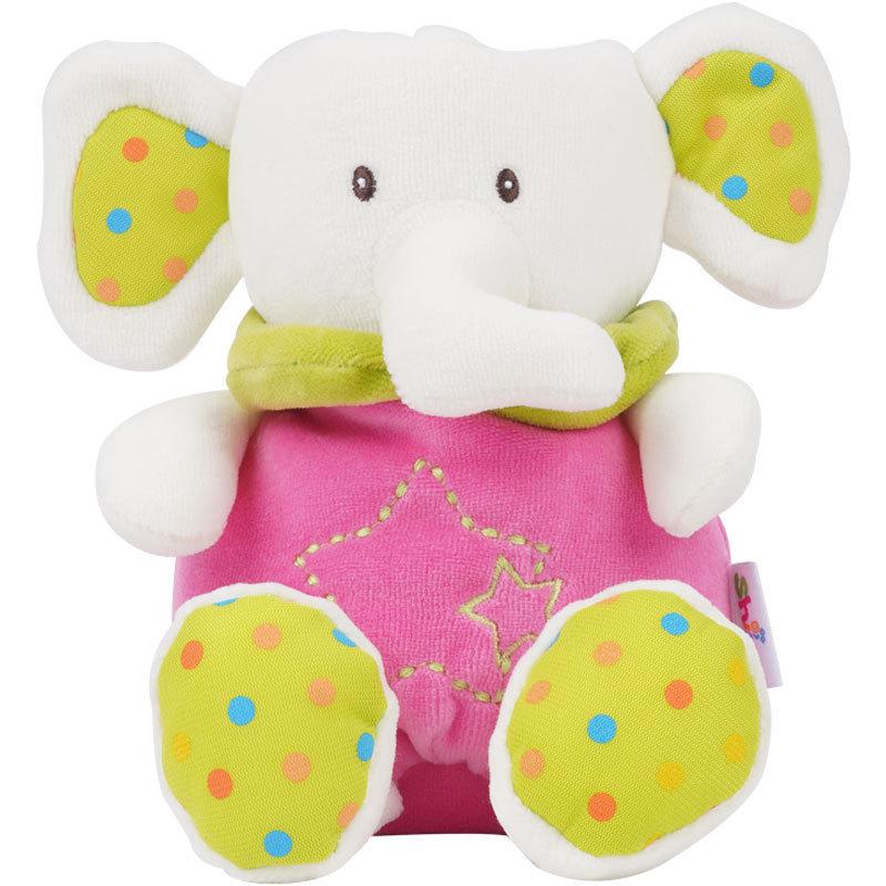 Entzückende Tier-Babyflaschenhüllen: Elefant, Schwein, Welpe, Kaninchen, Bär - Weich, Hautfreundlich, Sturzschutz