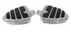 YUIKUI RACING Motorcycle Foot Pegs for Harley Touring and Road Highway Engine Guard Long Type Foot Tandem Compatible with King, Pegs, 1-1/4"/32mm