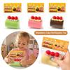 TPR Dessert Squishy Toy Soft Squeezable Squeeze Toy Fashion Squeeze Fidget Toy Stress Relief