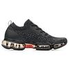 Anta Cushioning Breathable Lightweight Low top Running Shoes Men's Black Gray Red Multicolor 91835507-1
