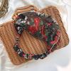 Embroidered Mesh Wide Headband With Exquisite Floral Embroidery And Soft Breathable Fabric Perfect For Bridal Events Daily Wear