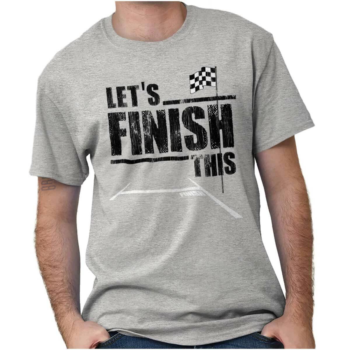 Motivation Inspirational Gift Achieve Goals Womens or Mens Crewneck T Shirt Tee L