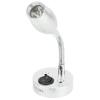 RV LED Light 12‑24V Boat Bedside Reading Lamp Adjustable Wall Mount Cabin Map Lamp Neutral Light