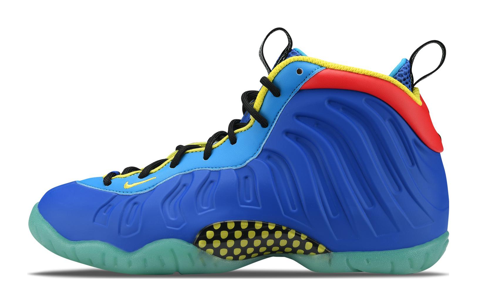 Nike Little Posite One Multi-Color Game Royal GS DQ0376-400 36.5