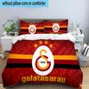 Galatasaray Football Club 3PCS Bedding set,Ideal for1pc Duvet Cover And 2pcs Pillowcases Perfect for Christmas gift,Ideal for Bedroom, Dormitory