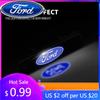 Car Sticker Ford New 2025 Hot Car Front Grille Modified Light Car LED Decorative Light For Ford S Max Ford Focus Mk2 Mk3 Fiesta