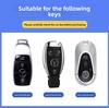 Zinc Alloy Car Remote Key Case Cover Shell For Mercedes Benz A C E S G Class GLC CLE CLA GLB GLS W177 W205 W213 W222 X167 AMG FF2
