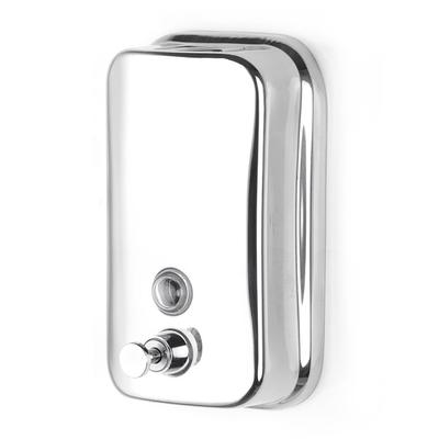 Wall Mount Soap Dispenser Refillable Stainless Steel Corrosion Proof 800ml Manual Soap Dispenser Easy Installation for Home