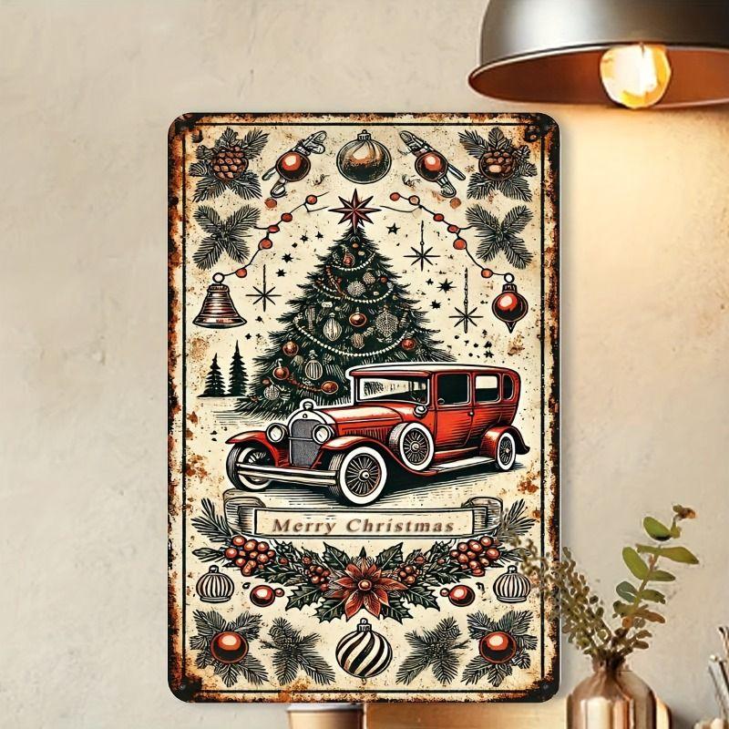 Avant-Garde Automotive Metal Art Painting for Garage Decor