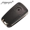 jingyuqin 5pcs 315/433MHz ID46 Chip Remote Control Flip Key for Chevrolet Cruze Aveo Orlando 2010-2015 2/3/4/5 Button Fob Opel