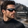 Polarized Sports Sunglasses for Men UV400 Driving Fishing Cycling Sunglasses Lightweight Outdoor Running Shades Eyewear