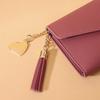 2025 Women's Slim Tri-Fold Long Wallet: Multi-Card Holder Clutch