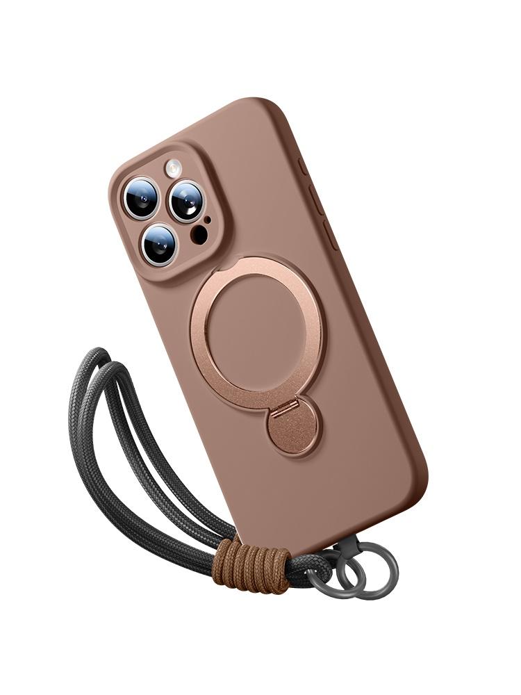 

Чехол-подставка с ремешком на запястье для iPhone 16 Pro Max 15 14 13 Pro Max 16Plus, вращающийся на 360° iPhone17ProMax