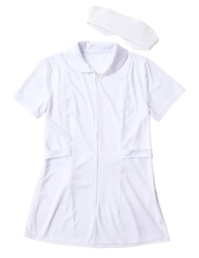 Clearstone Closet Cosplay Halloween Nurse White Shelly's Women's