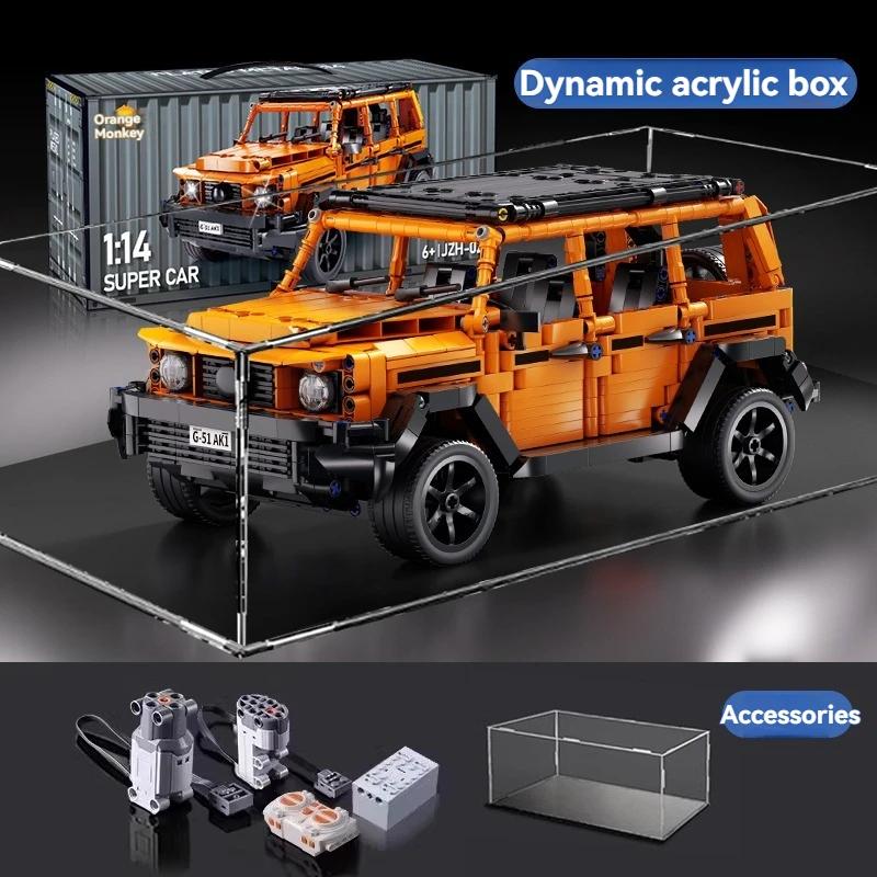 NEW Technical Super Car G Class Off Road Vehicle Building Blocks Creative Desktop Model Birthday Halloween Christmas gifts Kids