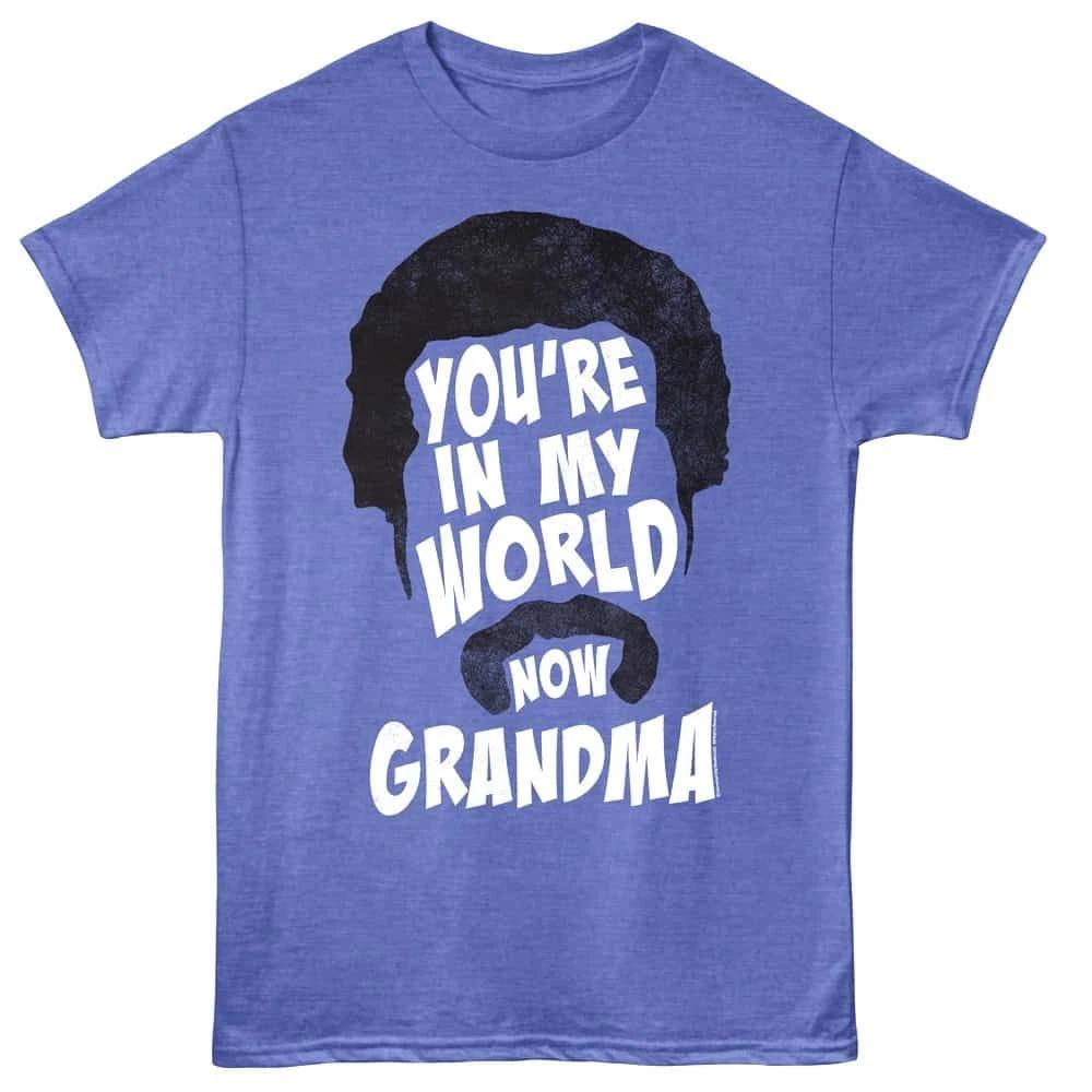 Happy Gilmore You re in My World Now Grandma Men s T Shirt S