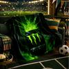 Coperta Throw Monster Drink Coperte in Flanella Peluche per Divano Letto Regali per Uomini Donne Coperta da Viaggio Picnic Regali per Fan di Natale