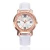 Women rystal Beads Watches Quartz Wristwatches Simple Leather Watch