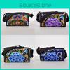 Vintage Hanfu Inspired Embroidered Shoulder Bag With Zipper Closure For Casual Wear