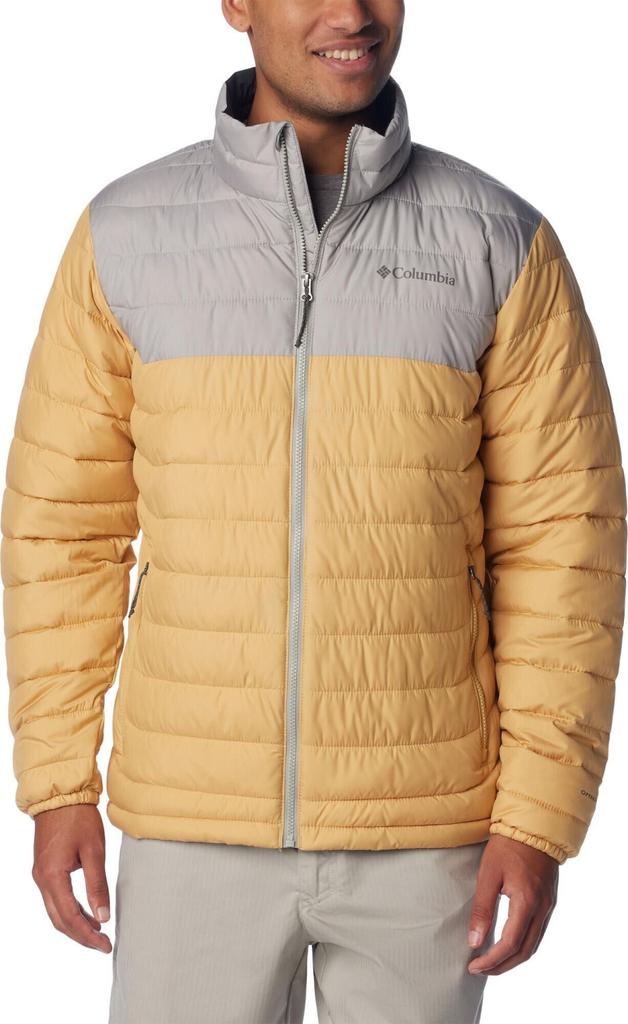 Куртка Columbia Powder Lite Jacket Men (1698001) светло-верблюжий/серый