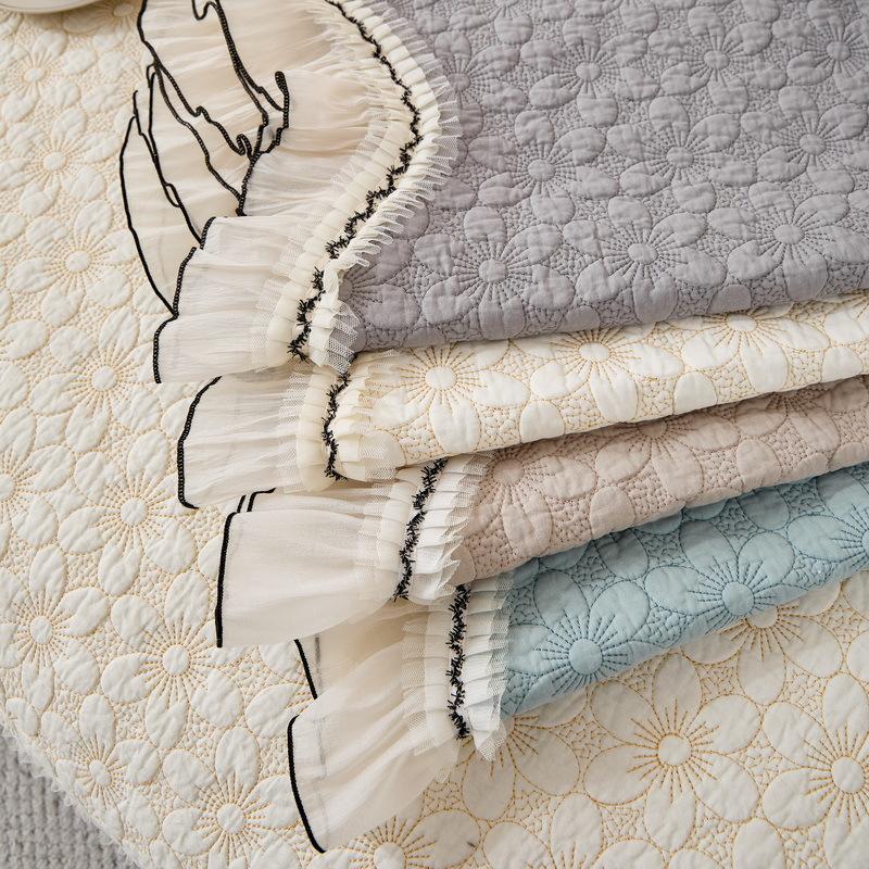 Cream Wind Sofa Cushion Universal In All Seasons  New Pure Cotton Summer Seat Cushion Sub-Cover Cloth Towel Fixed Non-Slip Cover