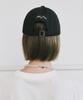Nigaennikol Nicole Lettering Ball Cap_Charcoal