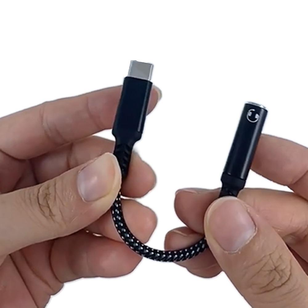 USB Type C Headphone Adapter Cable 3.5 Jack Audio Cable Type-c 3 5 Jack Audio Cable HiFi Digital Decoding