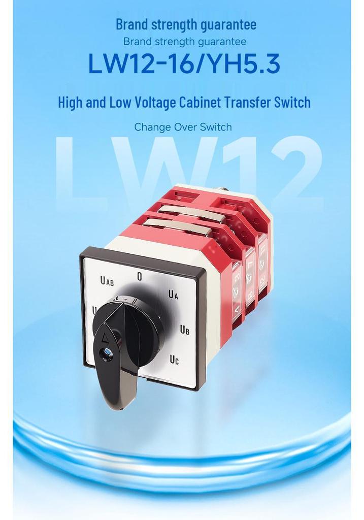 Zhuochao LW12-16/YH5.3 Three-Phase Voltage Measurement Switch with Neutral Line