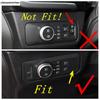 Head Light Switch Button Panel Cover Trim Accessories For Ford Mustang 2024 Maverick  Mach E  Escape Kuga  - 2025