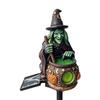 Solar Garden Statue Light Guardian Resin Figurine Waterproof Auto On Off Outdoor Pathway Landscape Yard