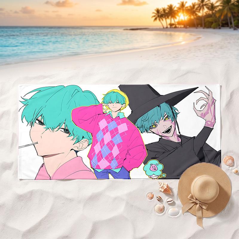 Saja Soft and Comfortable Beach Towel Perfect for Vacations and Poolside Use an Ideal Gift for Summer Holidays