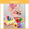 Durable Baby Tissue Box Toy For Early Education Soft Fabric Tear-resistant For 0-1 Year Olds
