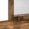 Makeup Table Smoked Oak 100 x 41 x 140 cm Engineered Wood