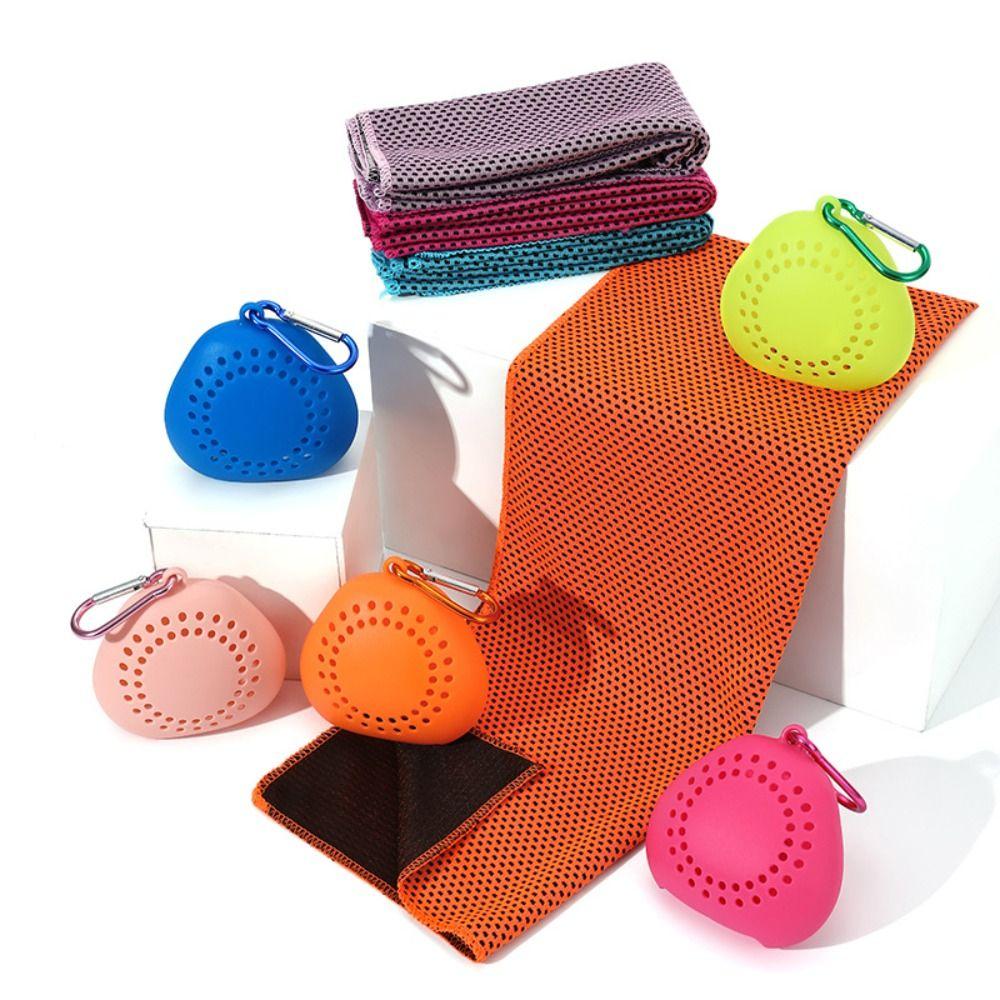 Quick Dry Quick Dry Towel Polyester Ice Towel Portable Cold Towel  Outdoor Activities