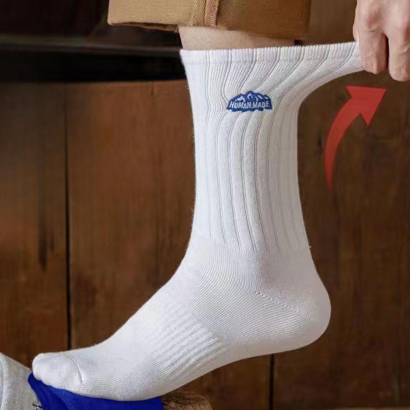 Spring and Summer Trendy Socks, Breathable and Sweat-absorbing Sports Socks Couple Socks, Men's and Women's Mid-calf Socks