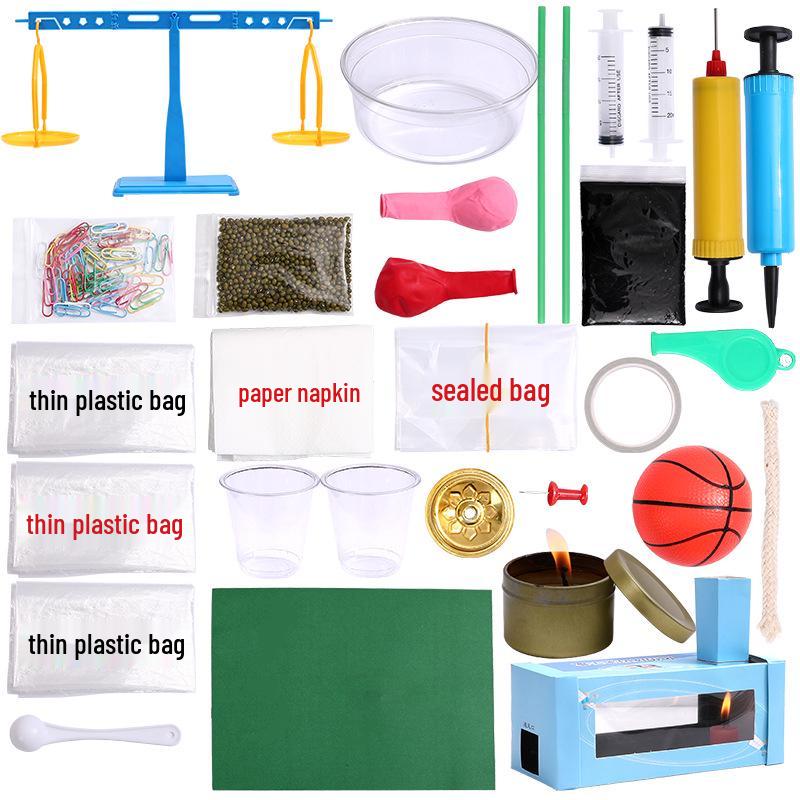 Elementary Science Experiment Kit: Unit 2 - Air Materials (3rd Grade, Semester 1 Textbook Edition)